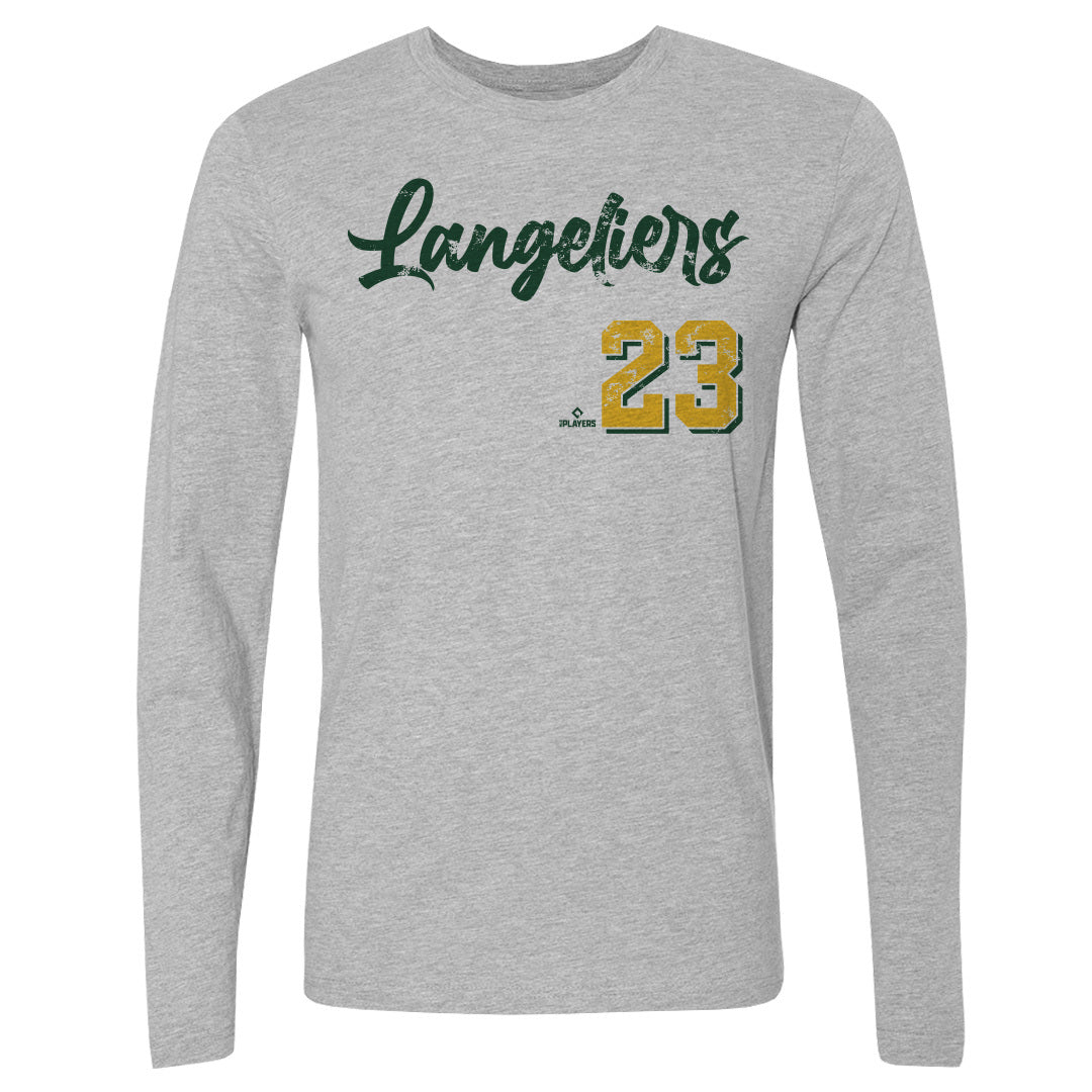 Shea Langeliers Men&#39;s Long Sleeve T-Shirt | 500 LEVEL
