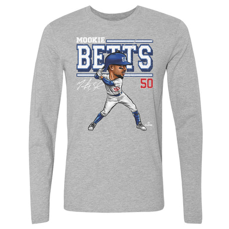 Mookie Betts Men's Long Sleeve T-Shirt | 500 LEVEL