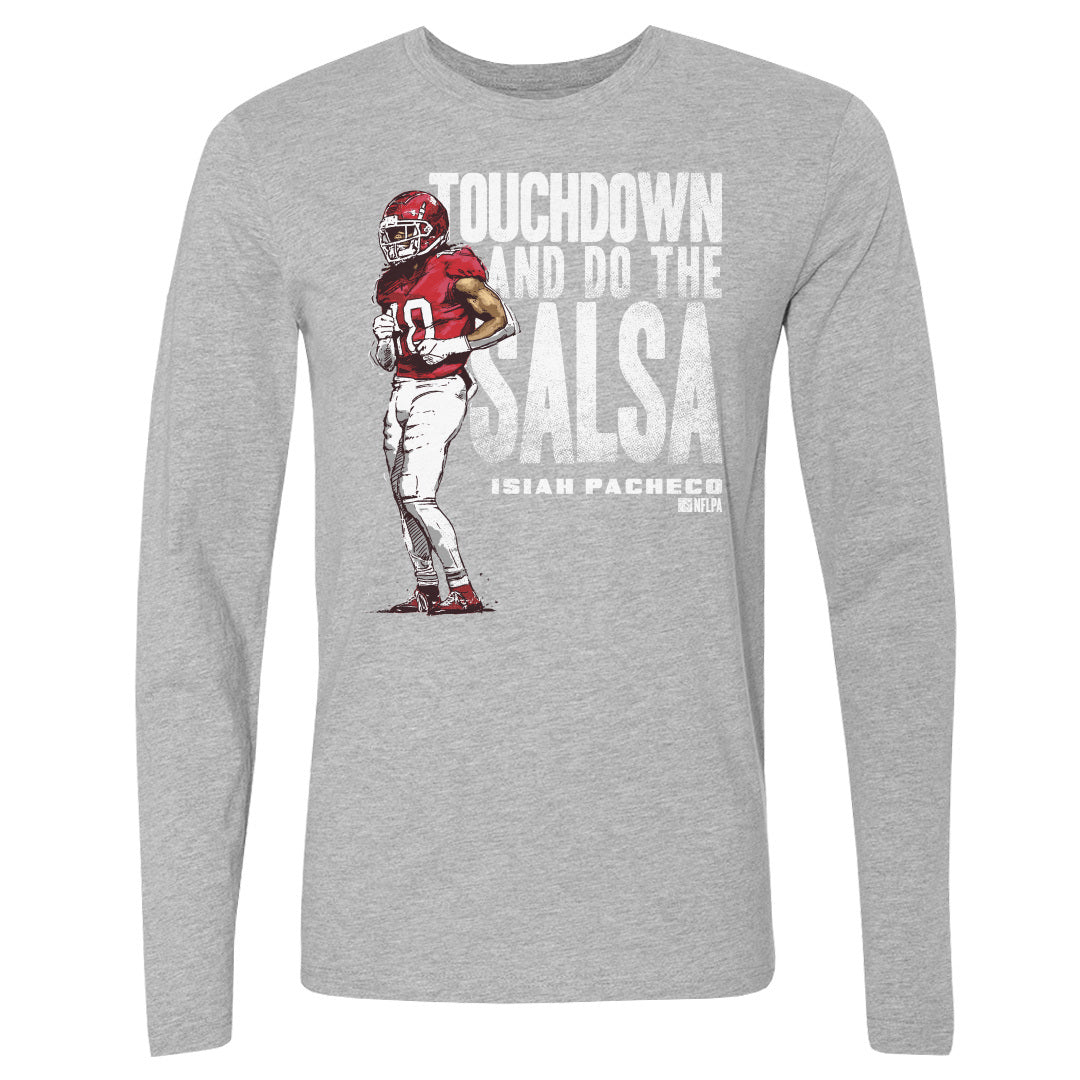 Isiah Pacheco Men's Long Sleeve T-Shirt | 500 LEVEL