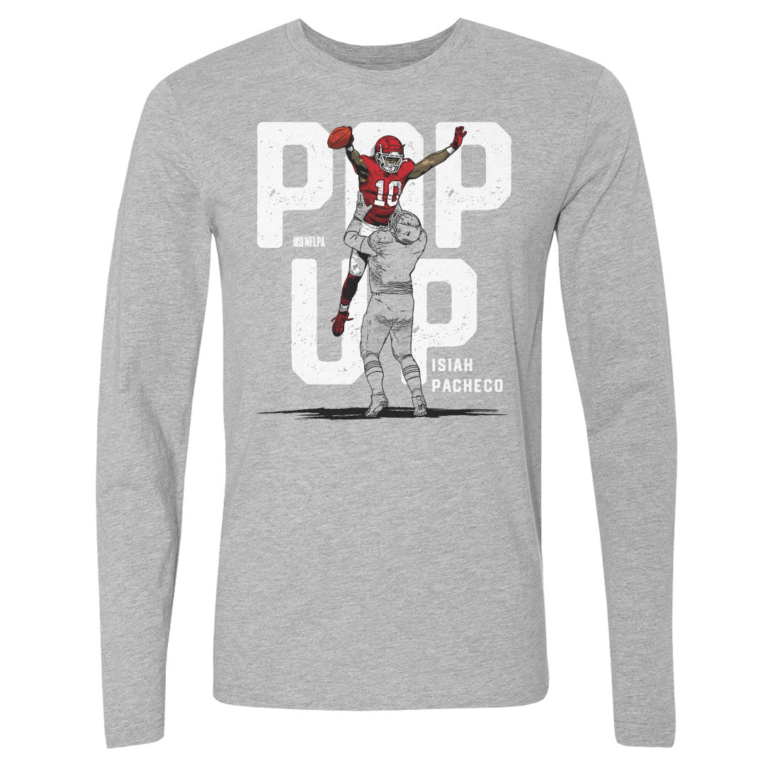 Isiah Pacheco Men's Long Sleeve T-Shirt | 500 LEVEL