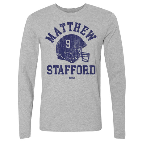 Matthew Stafford Men's Long Sleeve T-Shirt | 500 LEVEL