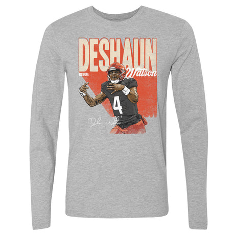 Deshaun Watson Men's Long Sleeve T-Shirt | 500 LEVEL