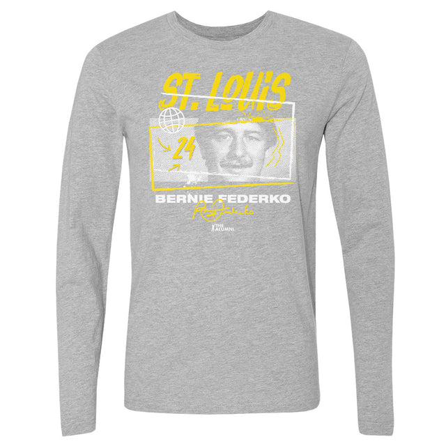 Bernie Federko Men's Long Sleeve T-Shirt | 500 LEVEL