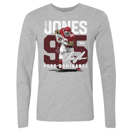Chris Jones Men's Long Sleeve T-Shirt | 500 LEVEL