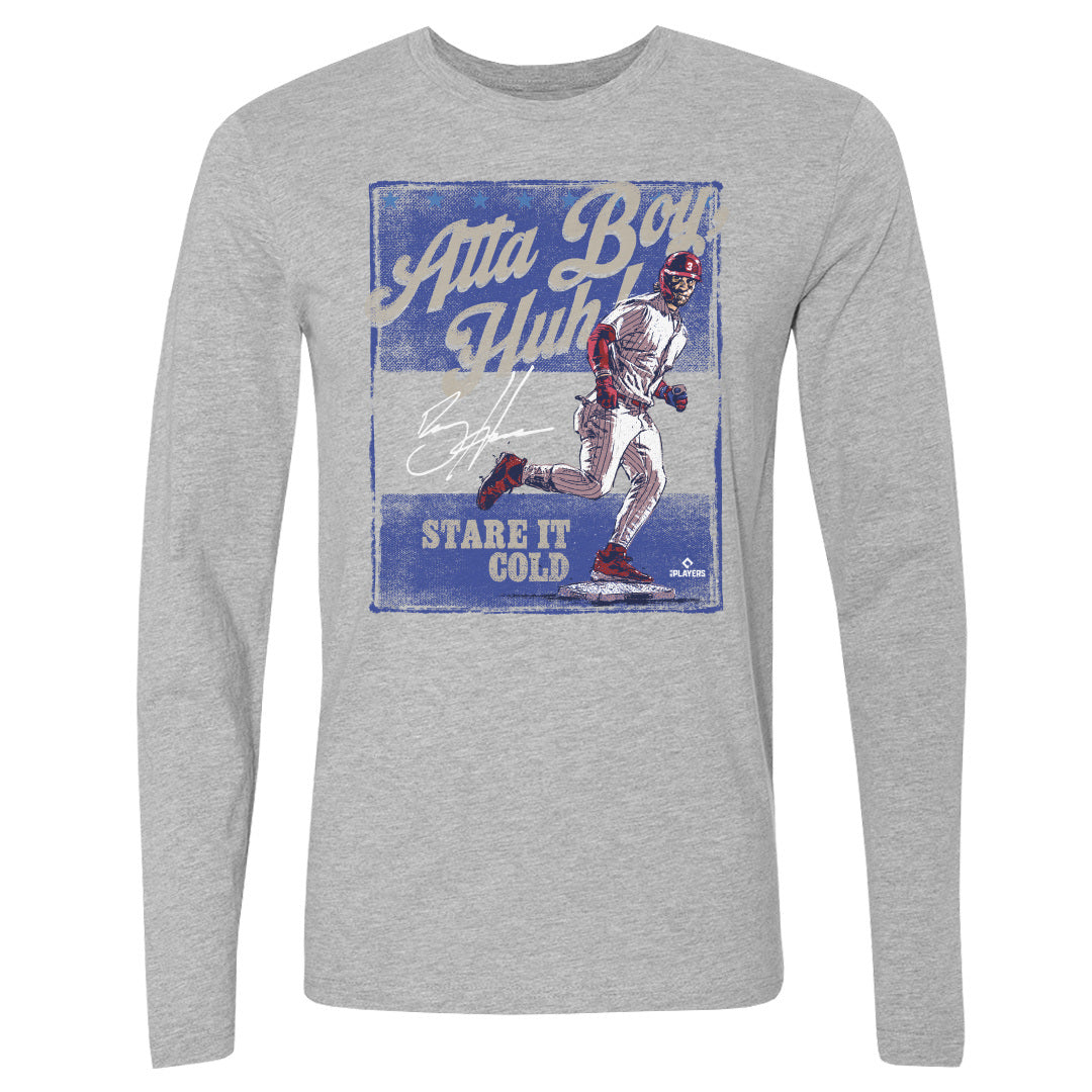Bryce Harper Men's Long Sleeve T-Shirt | 500 LEVEL