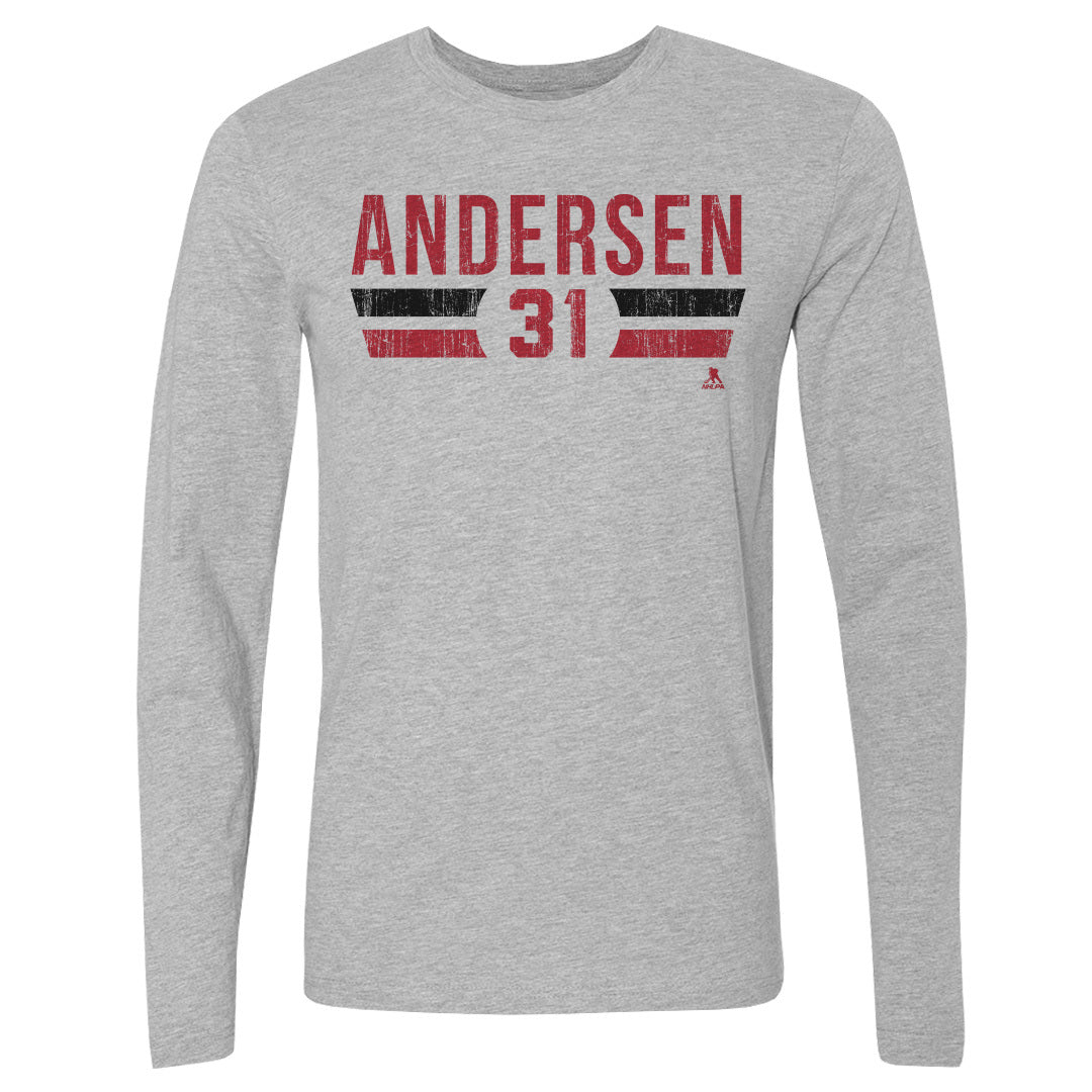 Frederik Andersen Men&#39;s Long Sleeve T-Shirt | 500 LEVEL