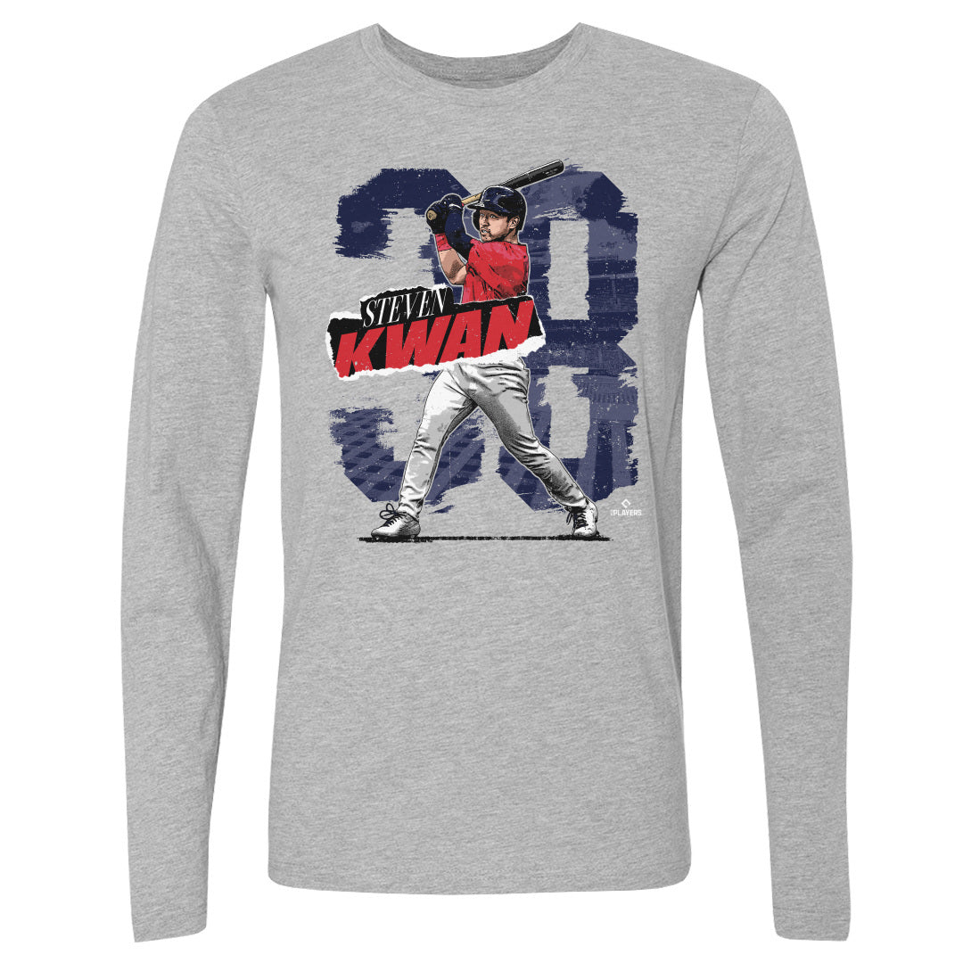 Steven Kwan Men's Long Sleeve T-Shirt | 500 LEVEL