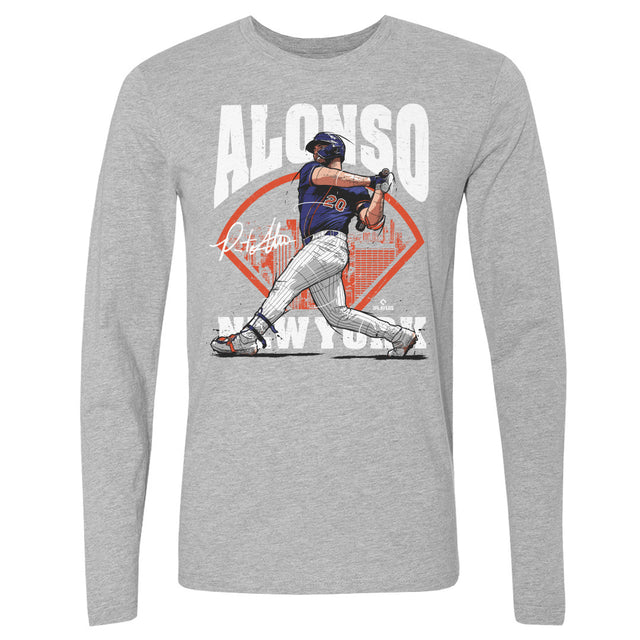 Pete Alonso Men's Long Sleeve T-Shirt | 500 LEVEL
