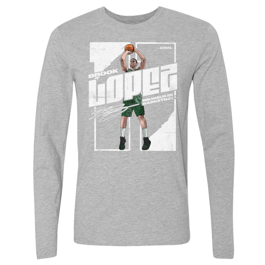 Brook Lopez Men&#39;s Long Sleeve T-Shirt | 500 LEVEL