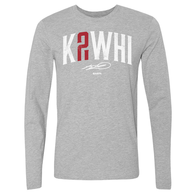 Kawhi Leonard Men's Long Sleeve T-Shirt | 500 LEVEL