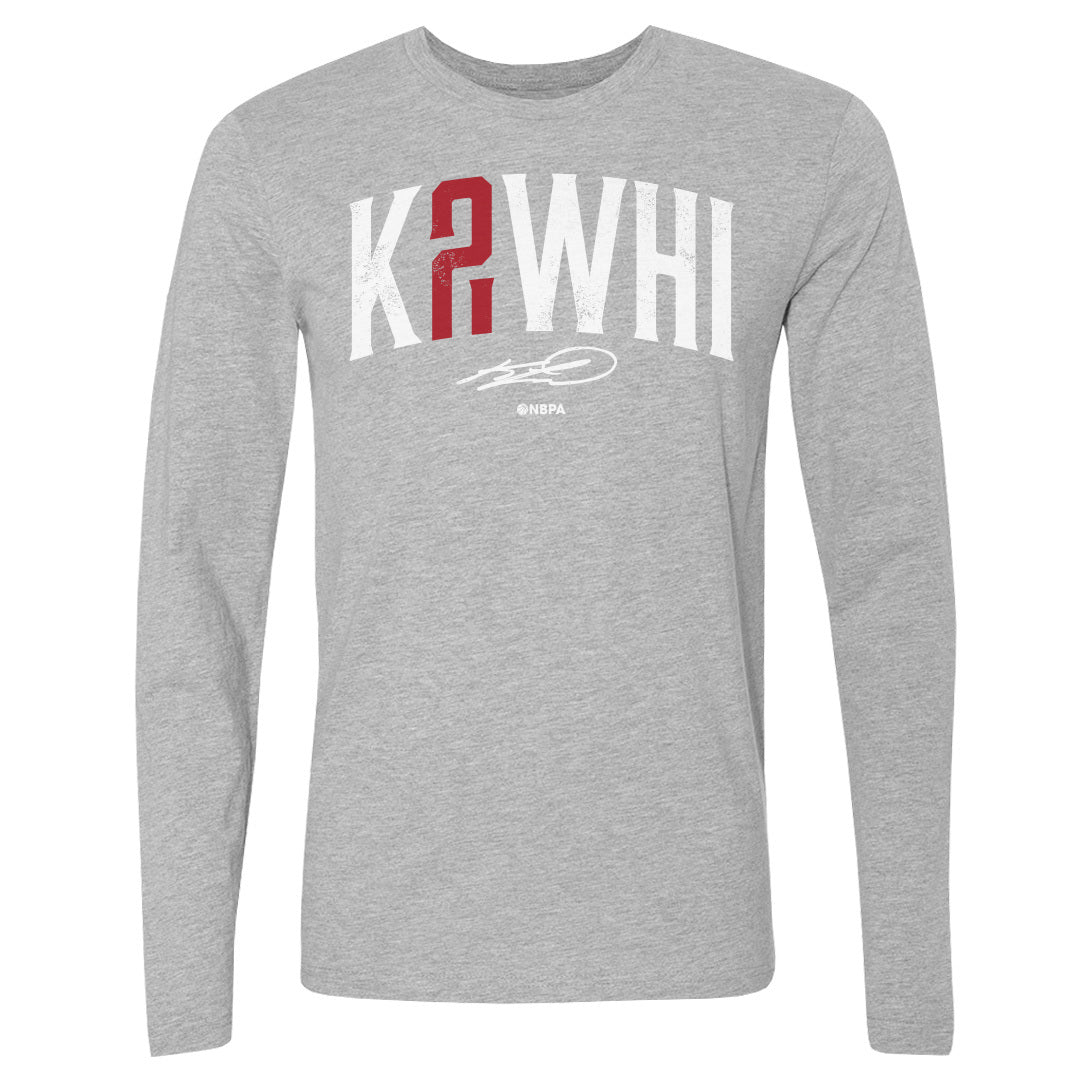 Kawhi Leonard Men&#39;s Long Sleeve T-Shirt | 500 LEVEL