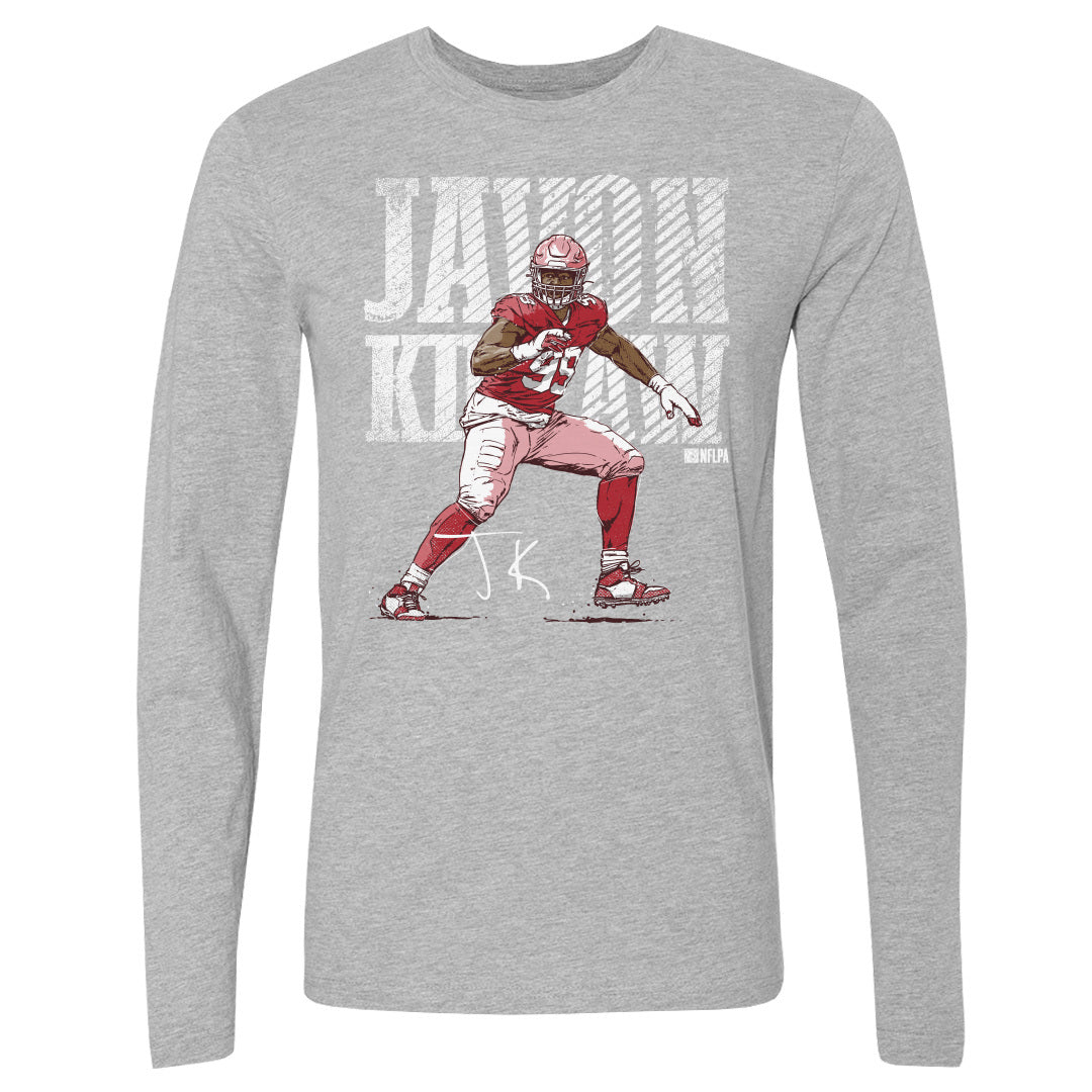 Javon Kinlaw Men&#39;s Long Sleeve T-Shirt | 500 LEVEL