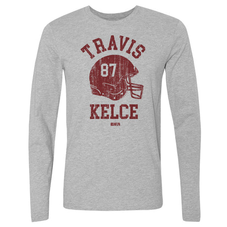 Travis Kelce Men's Long Sleeve T-Shirt | 500 LEVEL
