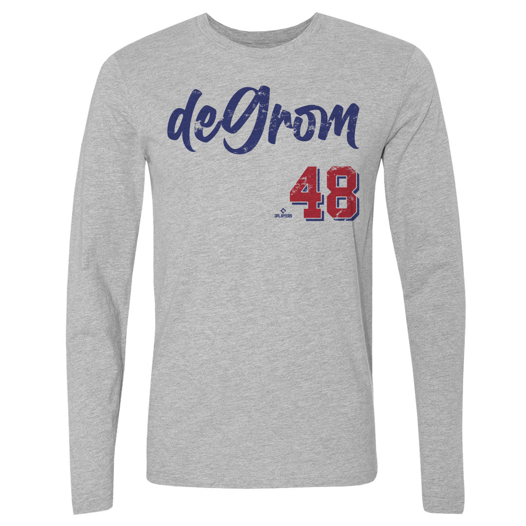 Jacob deGrom Men's Long Sleeve T-Shirt | 500 LEVEL