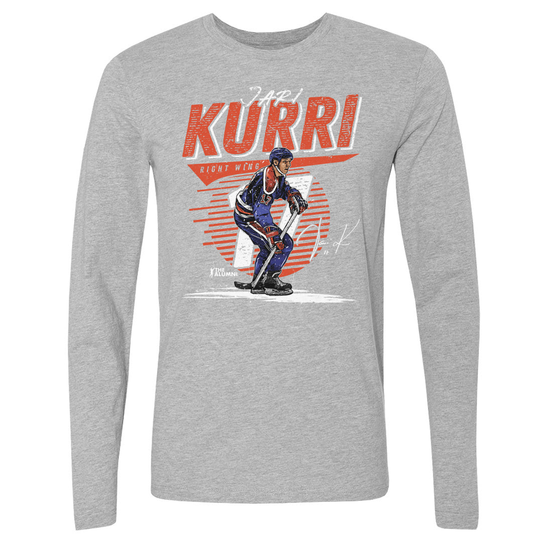 Jari Kurri Men&#39;s Long Sleeve T-Shirt | 500 LEVEL