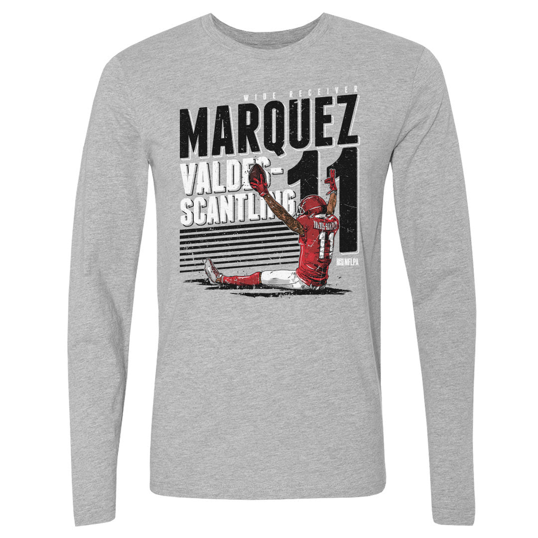 Marquez Valdes-Scantling Men&#39;s Long Sleeve T-Shirt | 500 LEVEL