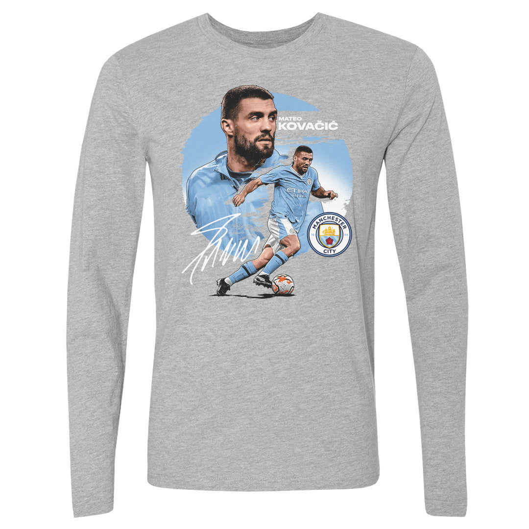 Mateo Kovacic Men's Long Sleeve T-Shirt | 500 LEVEL