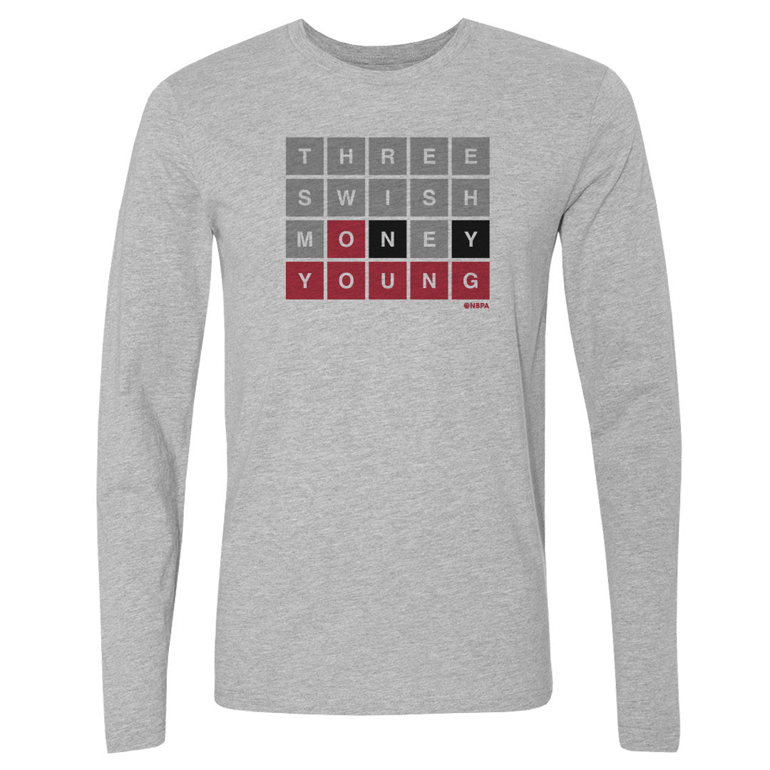 Trae Young Men's Long Sleeve T-Shirt | 500 LEVEL