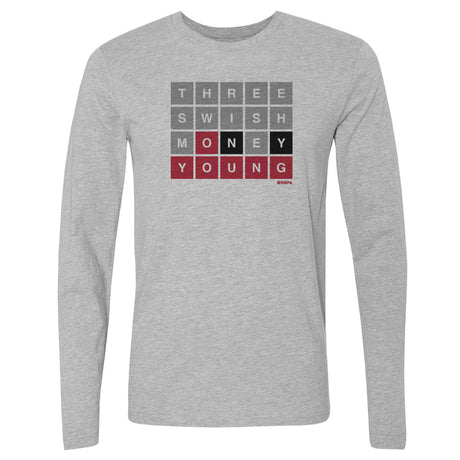 Trae Young Men's Long Sleeve T-Shirt | 500 LEVEL
