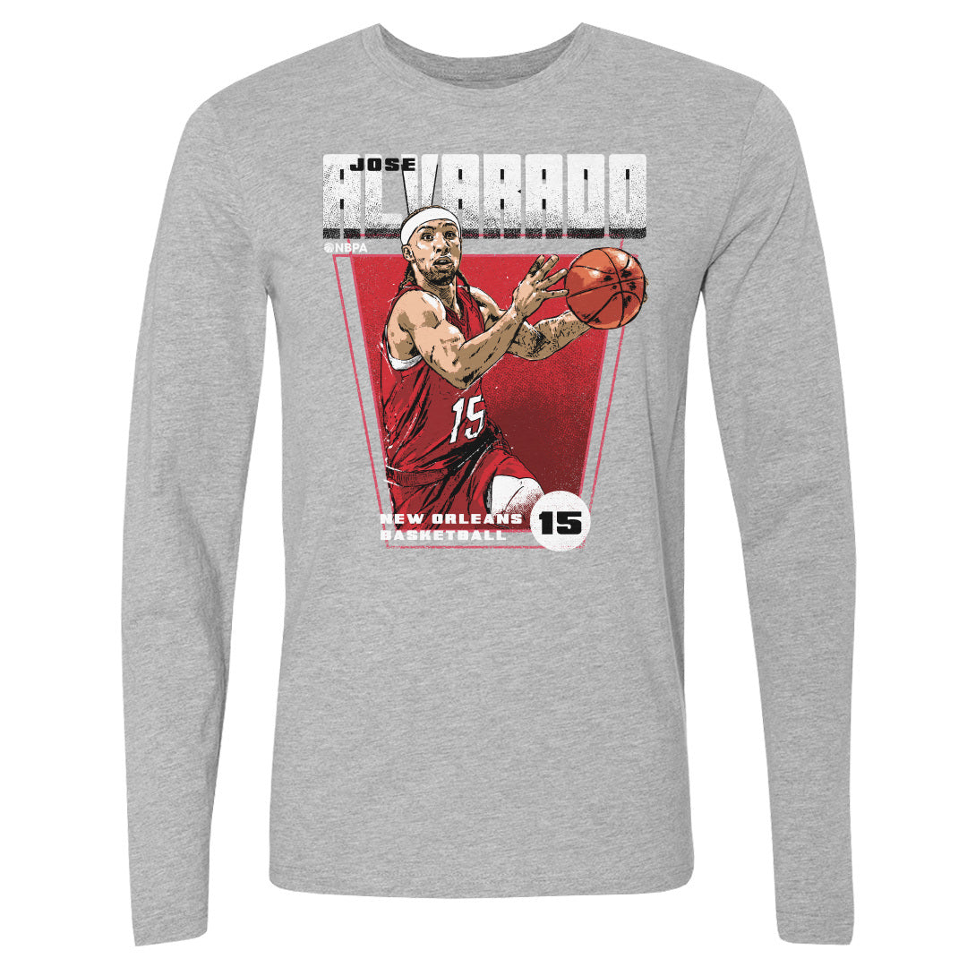 Jose Alvarado Men's Long Sleeve T-Shirt | 500 LEVEL