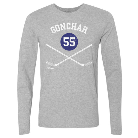 Sergei Gonchar Men's Long Sleeve T-Shirt | 500 LEVEL