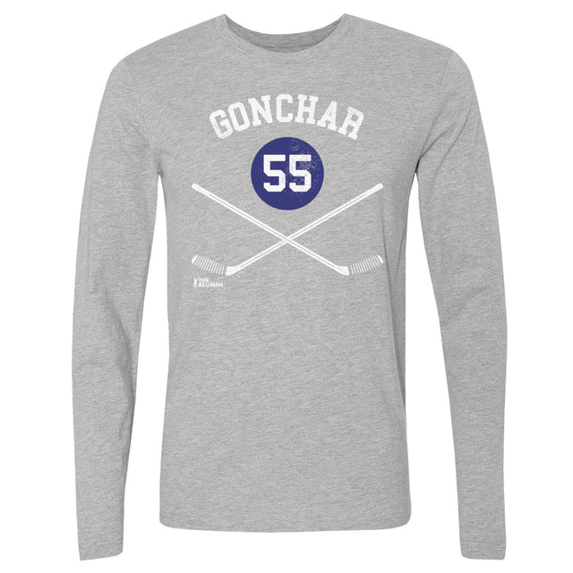 Sergei Gonchar Men's Long Sleeve T-Shirt | 500 LEVEL