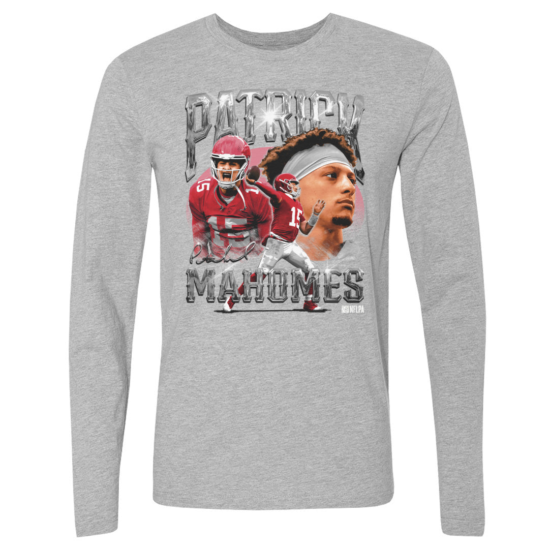 Patrick Mahomes Men&#39;s Long Sleeve T-Shirt | 500 LEVEL