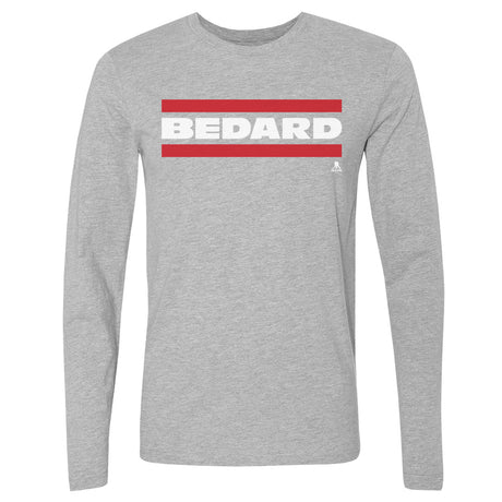 Connor Bedard Men's Long Sleeve T-Shirt | 500 LEVEL