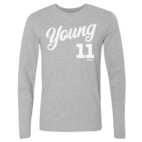Trae Young Men's Long Sleeve T-Shirt | 500 LEVEL