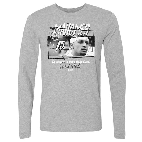 Patrick Mahomes Men's Long Sleeve T-Shirt | 500 LEVEL