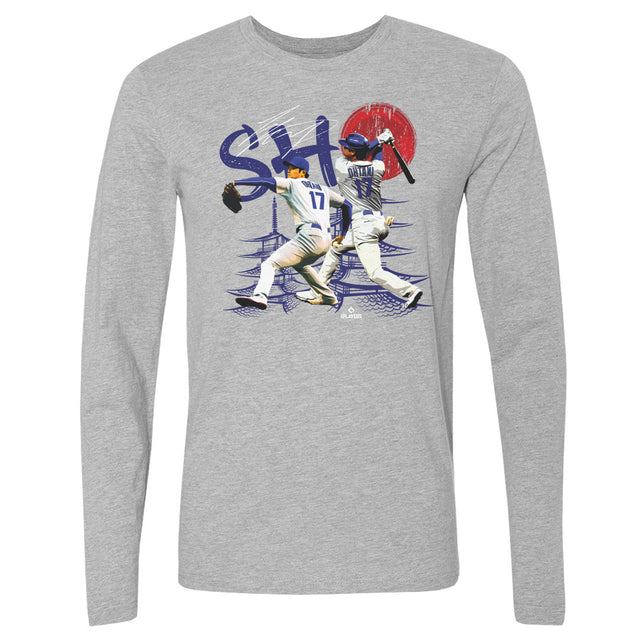 Shohei Ohtani Men's Long Sleeve T-Shirt | 500 LEVEL