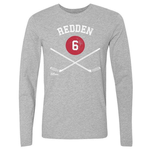 Wade Redden Men's Long Sleeve T-Shirt | 500 LEVEL