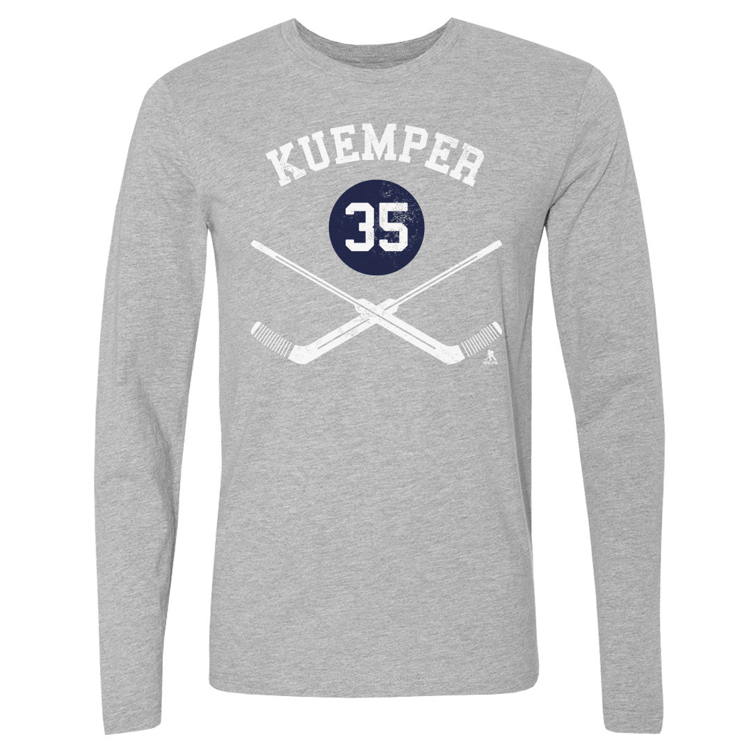 Darcy Kuemper Men&#39;s Long Sleeve T-Shirt | 500 LEVEL