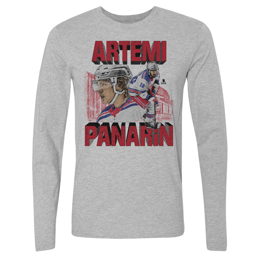 Artemi Panarin Men&#39;s Long Sleeve T-Shirt | 500 LEVEL