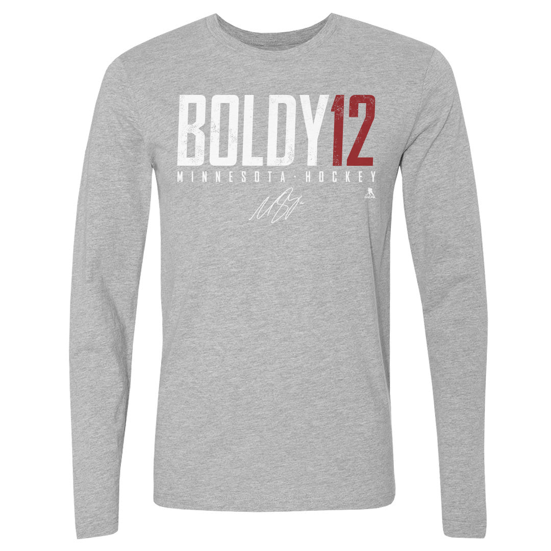 Matt Boldy Men&#39;s Long Sleeve T-Shirt | 500 LEVEL