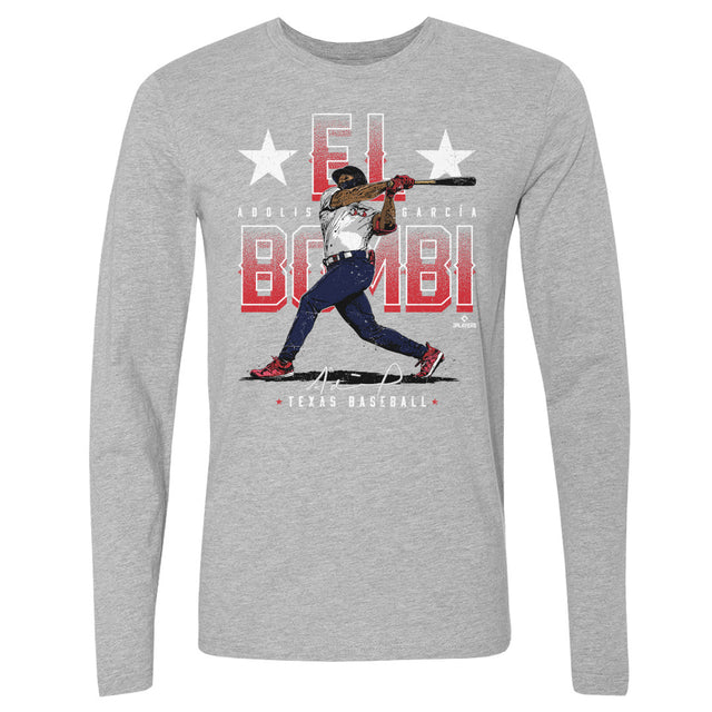 Adolis Garcia Men's Long Sleeve T-Shirt | 500 LEVEL