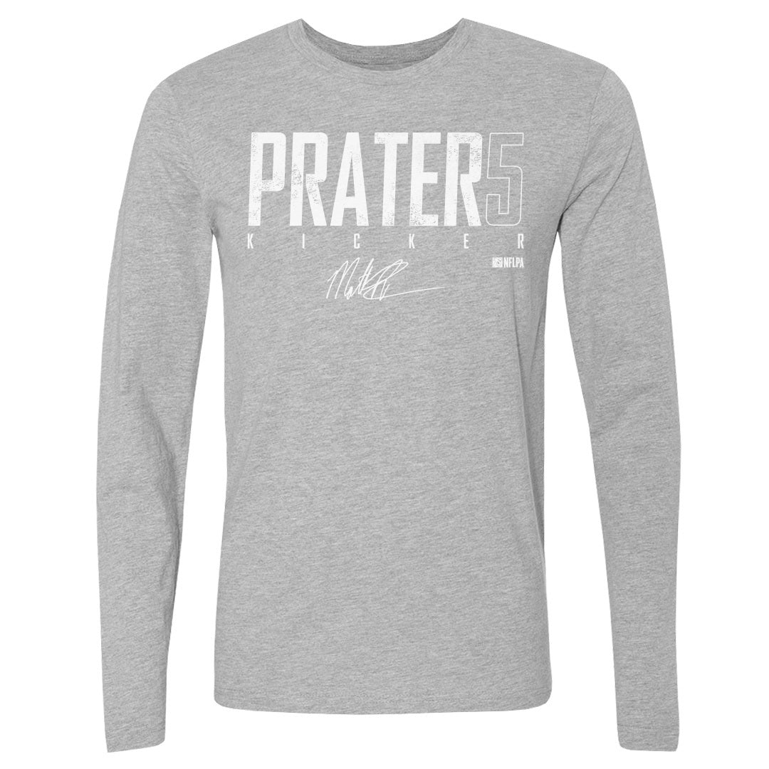 Matt Prater Men&#39;s Long Sleeve T-Shirt | 500 LEVEL