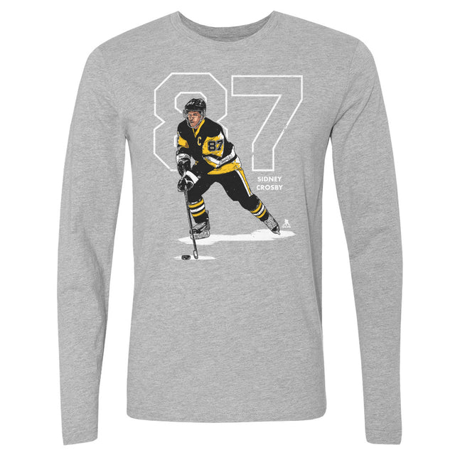 Sidney Crosby Men's Long Sleeve T-Shirt | 500 LEVEL