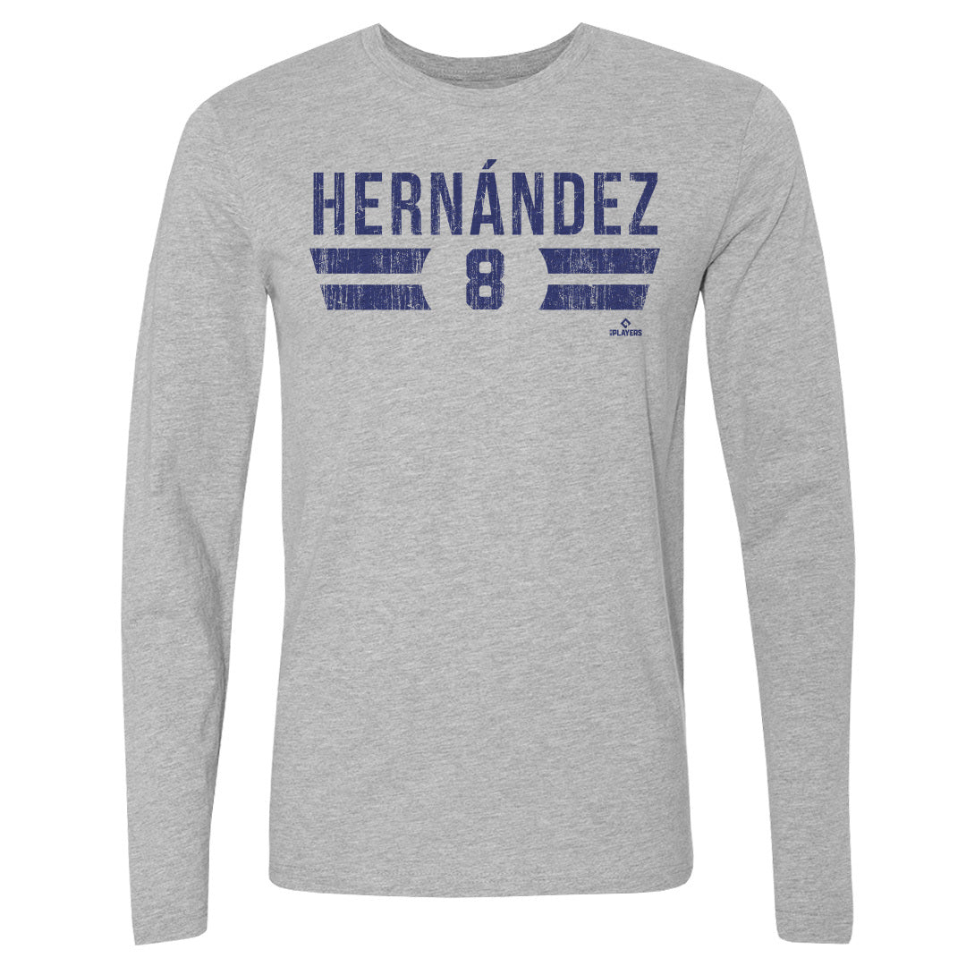 Enrique Hernandez Men's Long Sleeve T-Shirt | 500 LEVEL