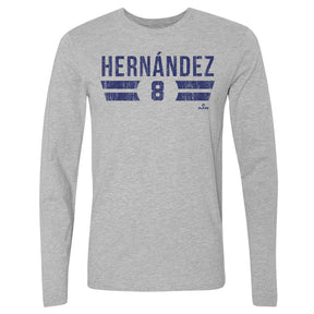 Enrique Hernandez Men's Long Sleeve T-Shirt | 500 LEVEL