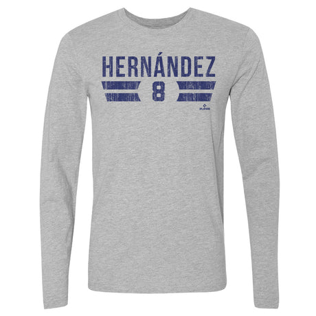 Enrique Hernandez Men's Long Sleeve T-Shirt | 500 LEVEL