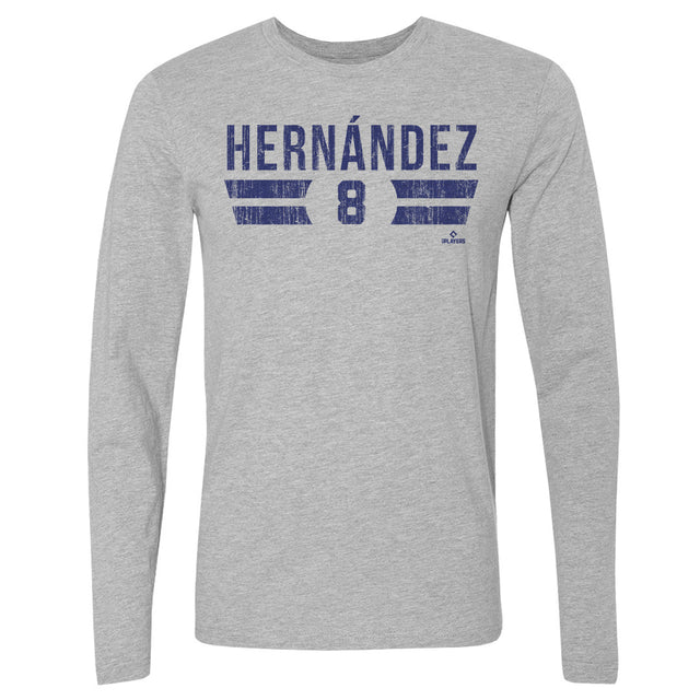 Enrique Hernandez Men's Long Sleeve T-Shirt | 500 LEVEL
