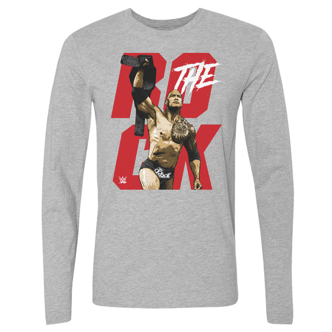 The Rock Men's Long Sleeve T-Shirt | 500 LEVEL