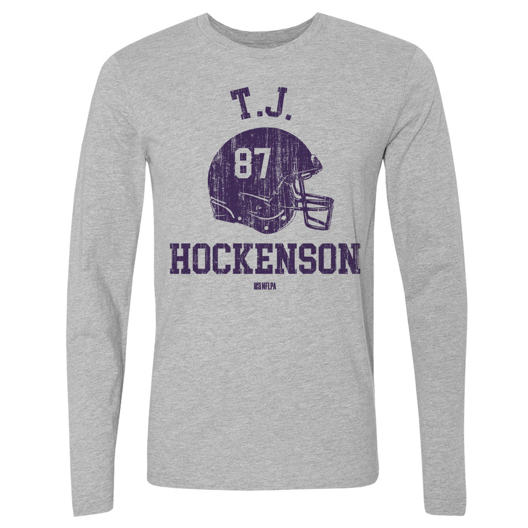 T.J. Hockenson Men&#39;s Long Sleeve T-Shirt | 500 LEVEL