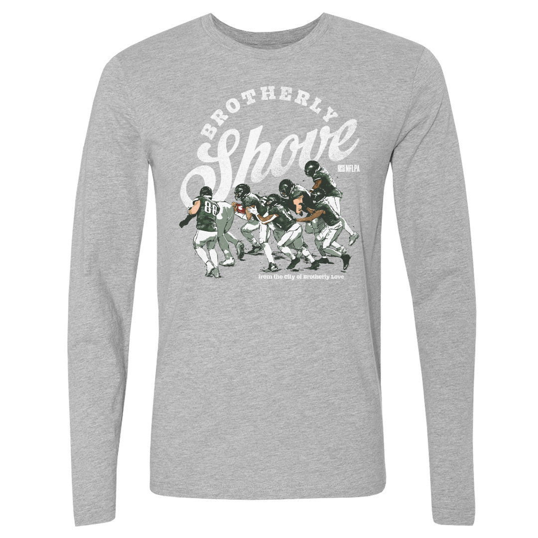 Jalen Hurts Men's Long Sleeve T-Shirt | 500 LEVEL