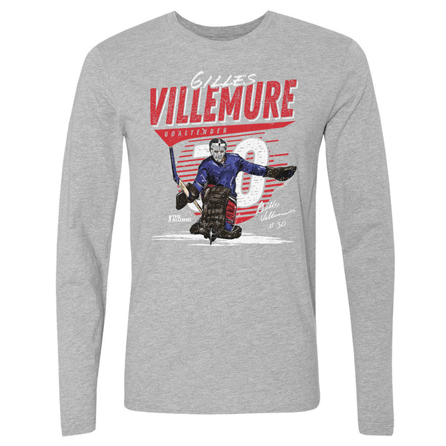 Gilles Villemure Men's Long Sleeve T-Shirt | 500 LEVEL