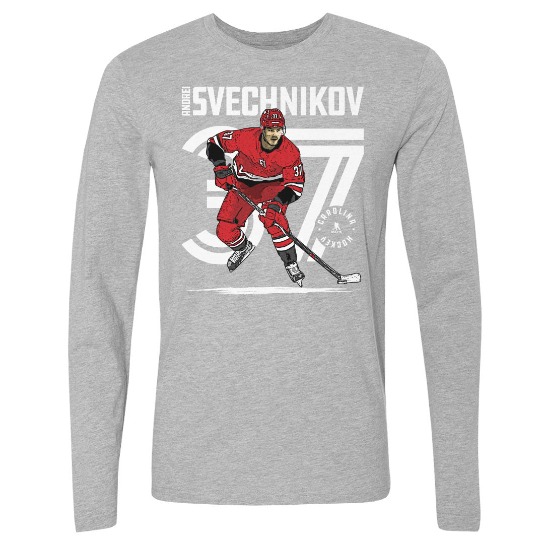 Andrei Svechnikov Men's Long Sleeve T-Shirt | 500 LEVEL