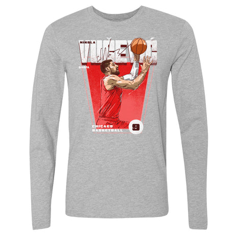 Nikola Vucevic Men's Long Sleeve T-Shirt | 500 LEVEL