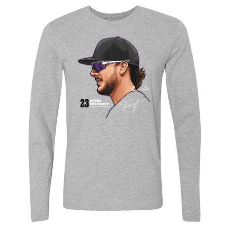 Kris Bryant Men's Long Sleeve T-Shirt | 500 LEVEL
