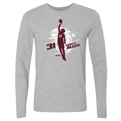 Jarrett Allen Men's Long Sleeve T-Shirt | 500 LEVEL
